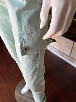 Seafoam Cargo Cuffed Bottoms