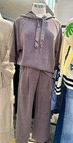 Mocha Very Soft Hooded Top
