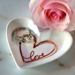 Heart Shaped Trinket Dish