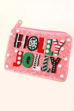 Seed bead pouch
