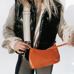 Braided Vegan Leather Crossbody