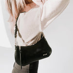 Braided Vegan Leather Crossbody