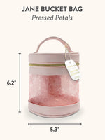Pink Bucket Cosmetic Pouch