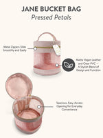 Pink Bucket Cosmetic Pouch