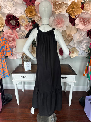 Black Long Maxi Dress