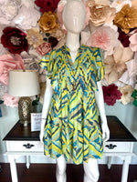 Yellow/Green Mix Dress