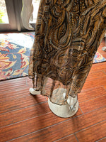Elan Brand Brown Paisley Dress