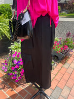 Black Skirt with pockets