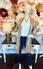Cream/Beige Pattern Cardigan