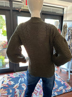 Dark Green Turtleneck Sweater