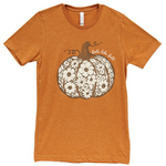 Rust Feels Like Fall Floral tee