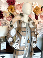 Mocha Button Down Jacket