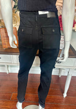 Judy Blue Brand HW Jet Black Cuff Jogger