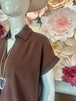 Collar V-Neck top