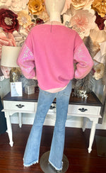 Pink Sequenced Santa Baby