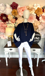 Crepe Mock Neck Back Neck Tie Top