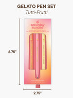 Saturday Sundae Gelato Pen set