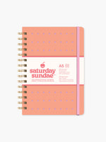 Saturday Sundae Orange Notebook