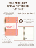 Saturday Sundae Orange Notebook