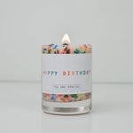 Mini Happy Birthday Candle