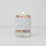 Mini Happy Birthday Candle