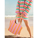 Pink and Orange Tote