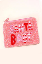 Seed bead pouch