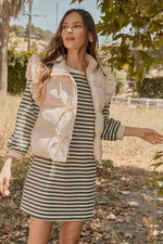 Ruffled Cap Sleeve Puffy Vest