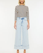 Kancan Cropped Cuffed Wide Leg