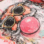 Pink Bubble Gum Santa