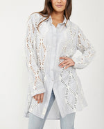 Free People Ivory/Blue Combo