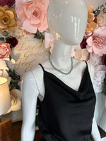 Black Sleeveless Jumpsuit with scoop neck