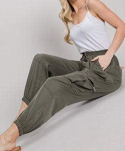 Moss Drawstring Joggers