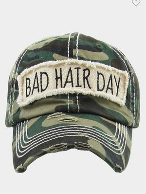 "Bad Hair Day" Cap