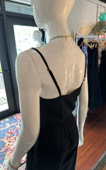 Black Sleeveless Jumpsuit with scoop neck