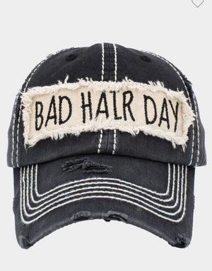 "Bad Hair Day" Cap