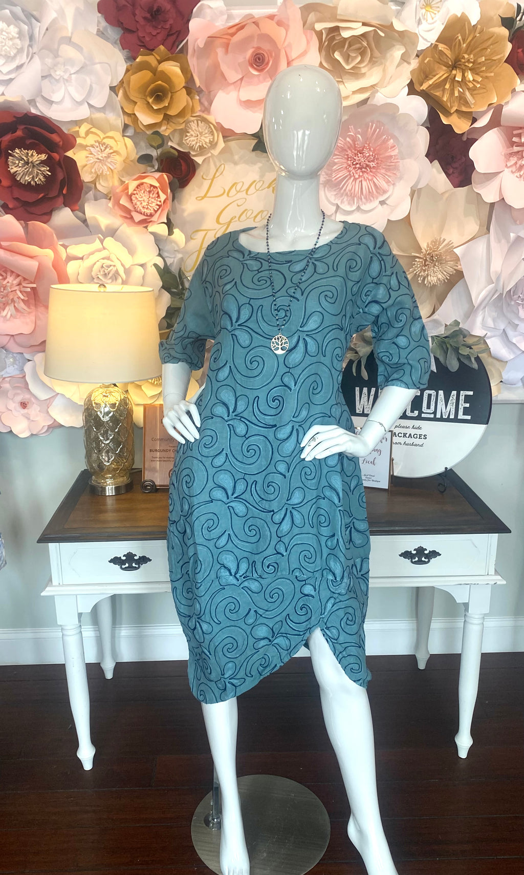 Camille Seaform Printed dress