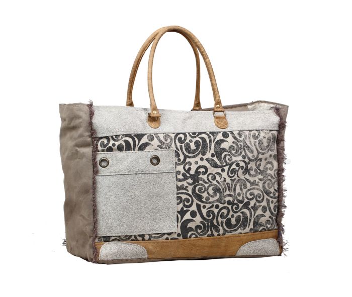 Myra floral Print Weekender Bag